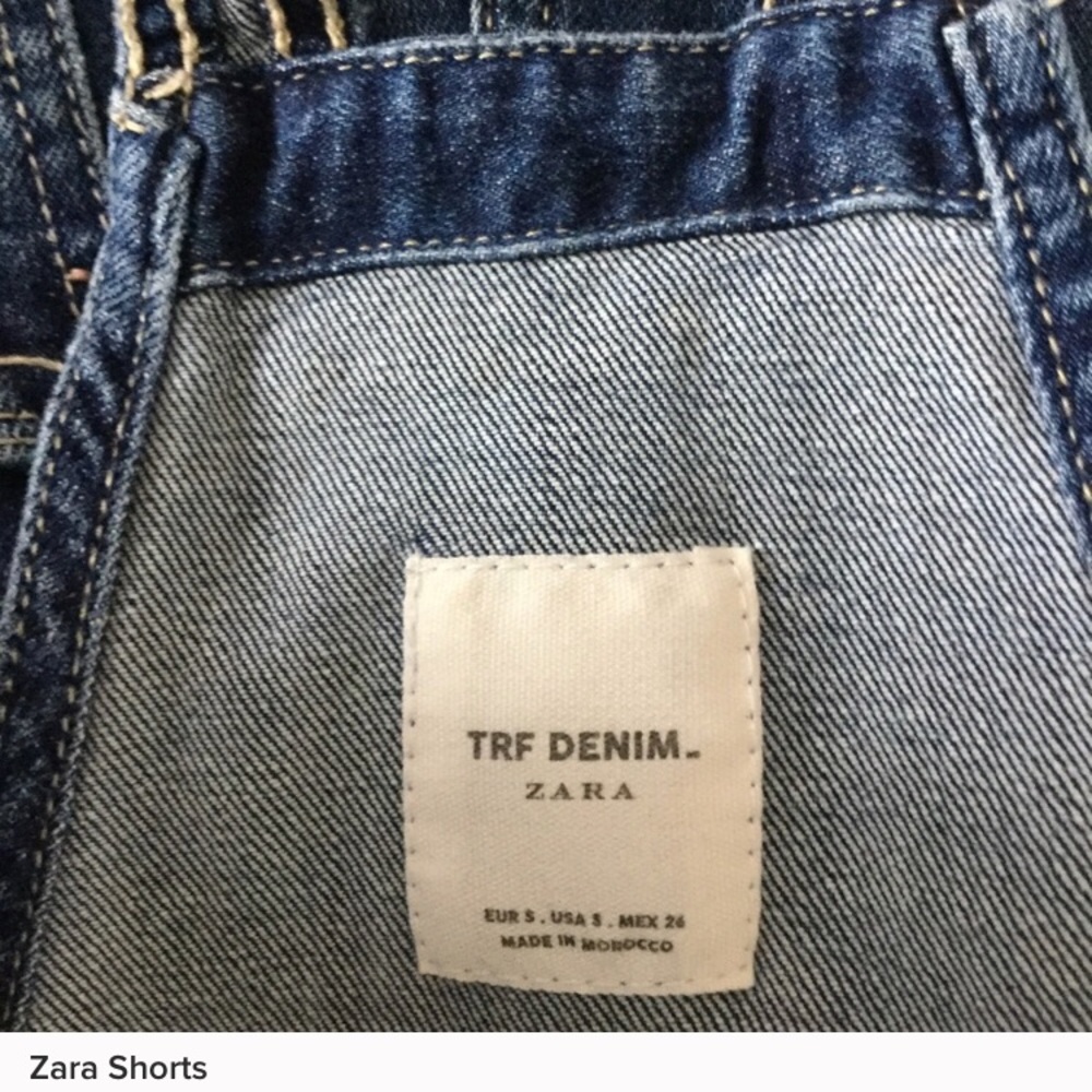 Zara Overall Shorts